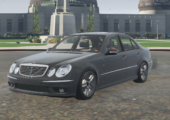 Mercedes E55 AMG 2002